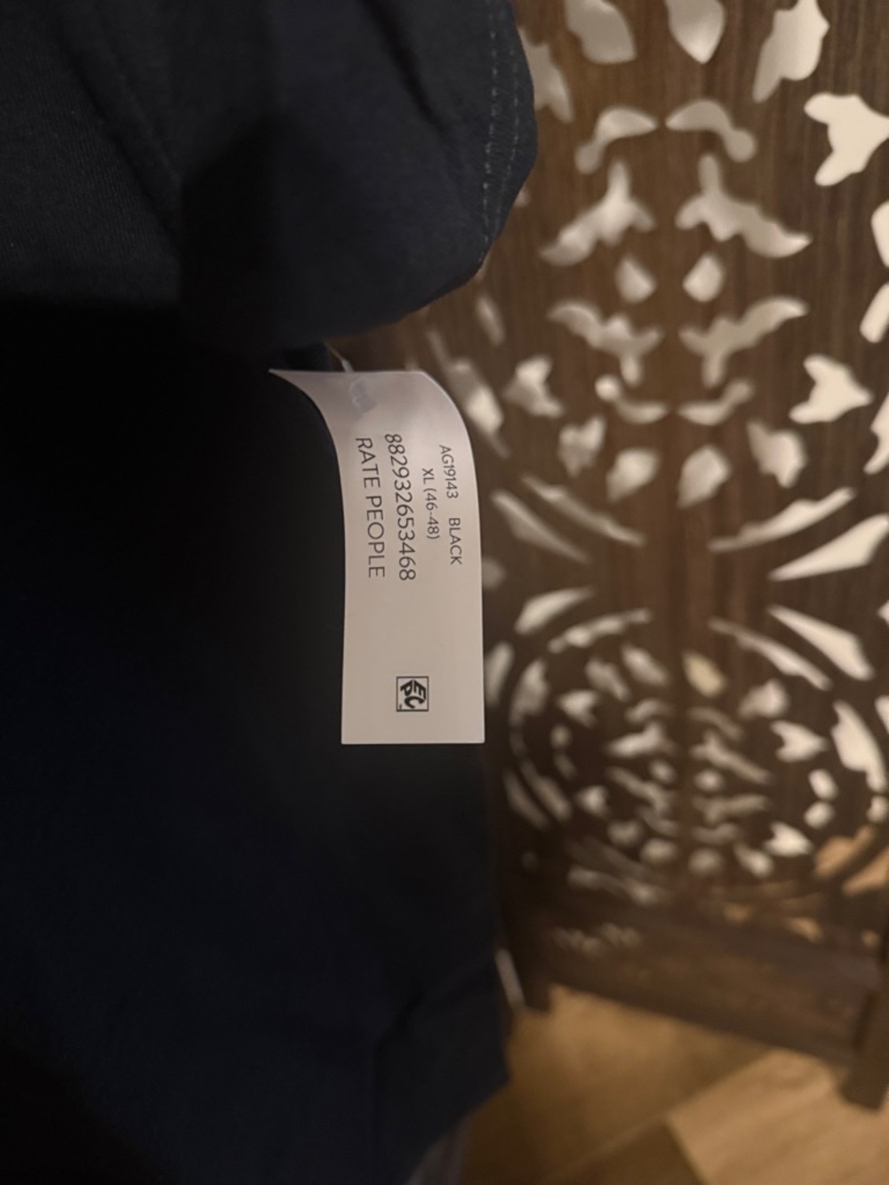 People Graphic Tee in Black - Picture 2 of 3